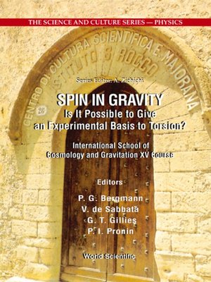 cover image of Spin In Gravity--Is It Possible to Give an Experimental Basis to Torsion?